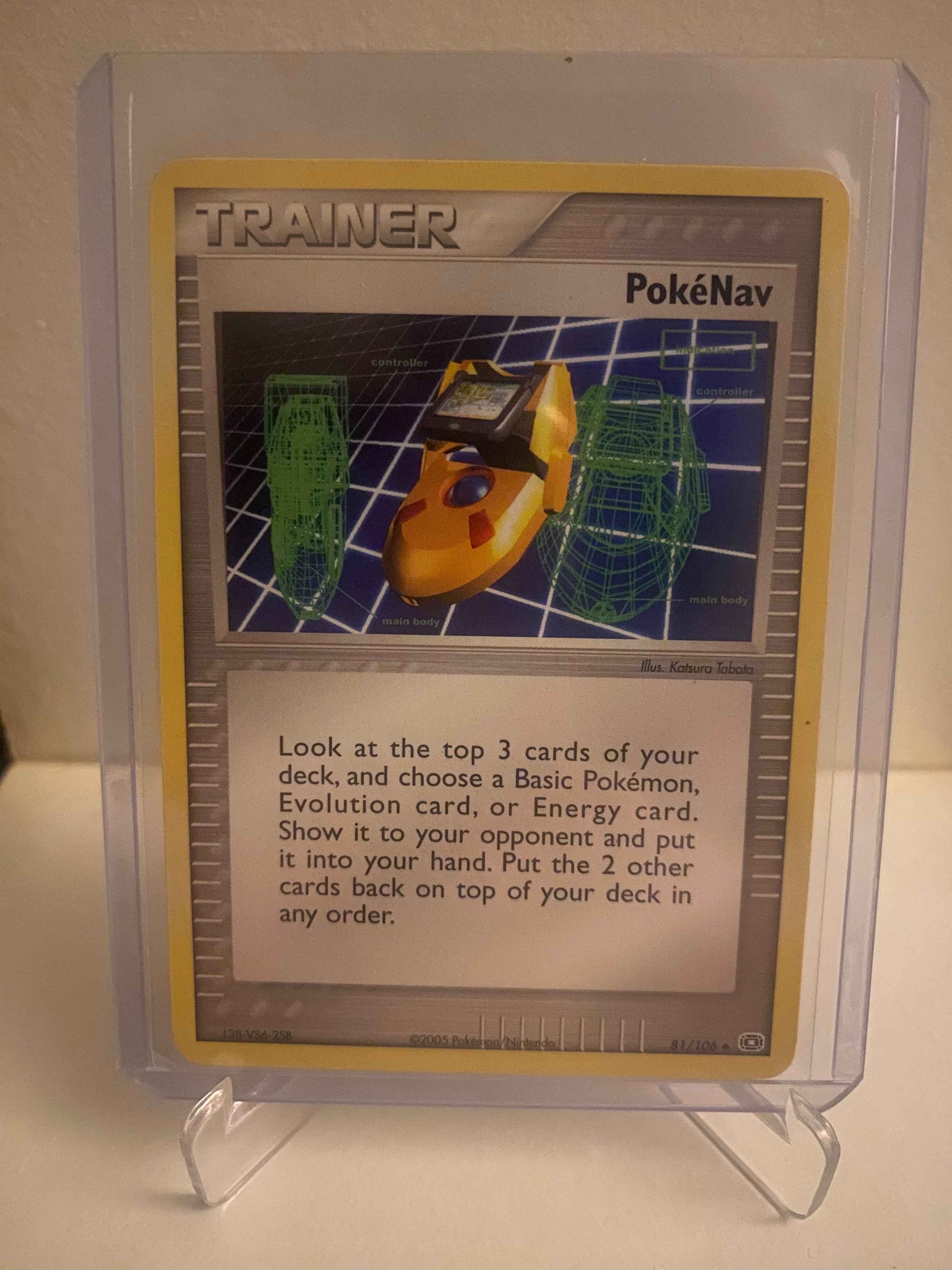 Pokemon kort EX Emerald - PokeNav (81/106) - Pokedexet