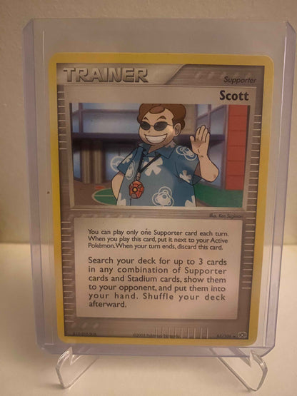 Pokemon kort EX Emerald - Scott (84/106) - Pokedexet