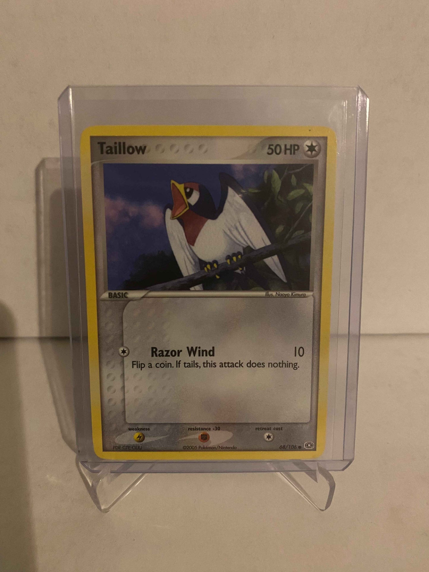 Pokemon kort EX Emerald - Taillow (68/106) - Pokedexet