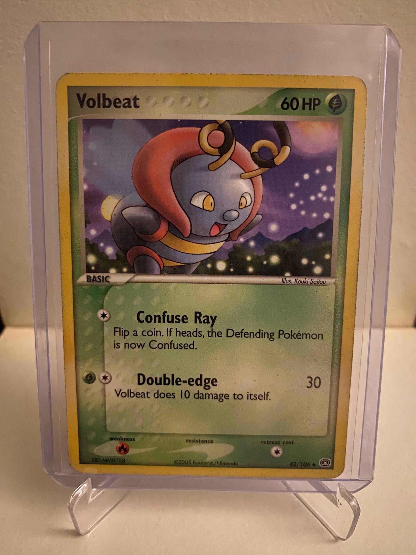 Pokemon kort EX Emerald - Volbeat (42/106) - Pokedexet