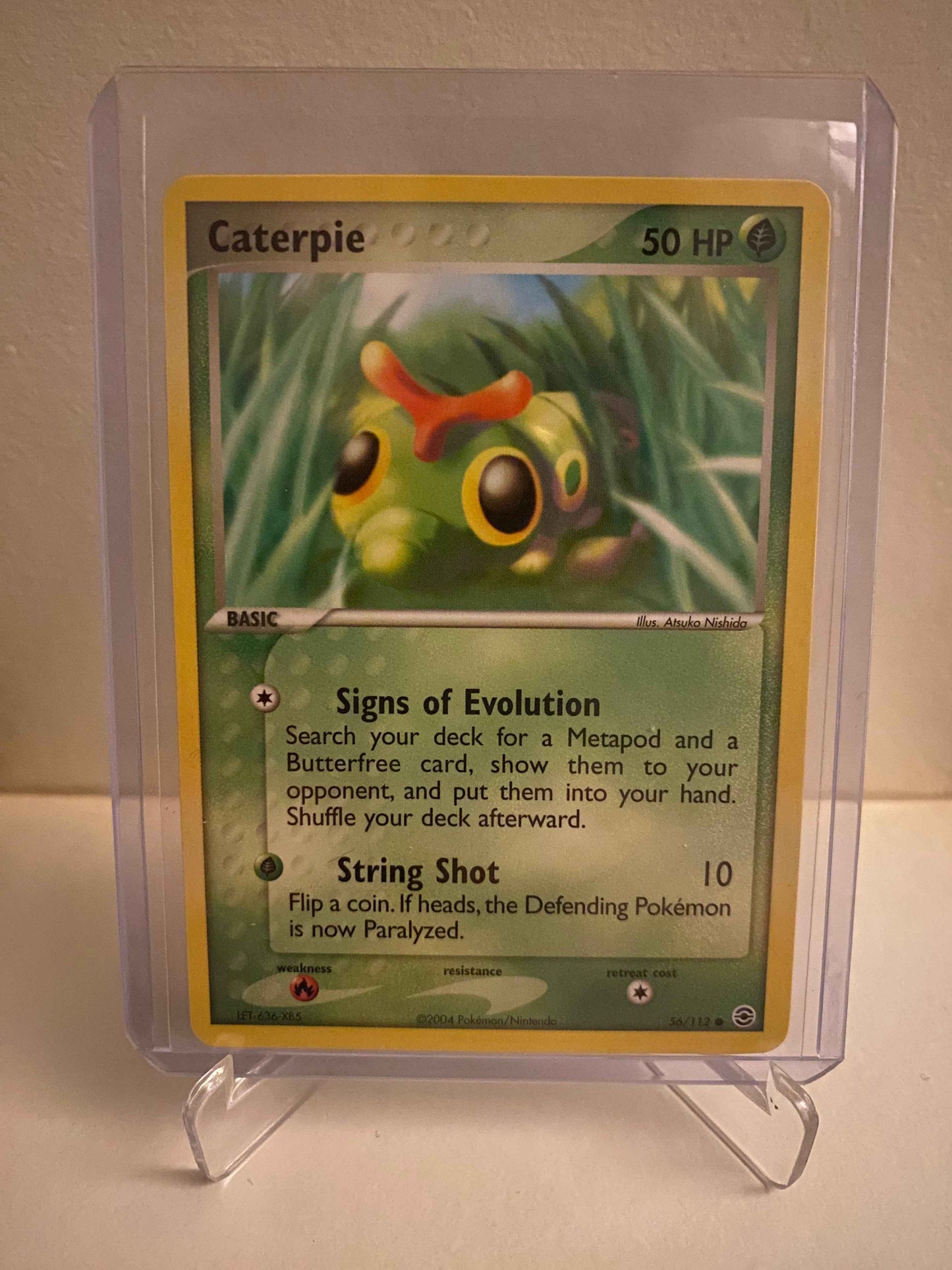 Pokemon kort EX FireRed & LeafGreen - Caterpie (56/112) - Pokedexet
