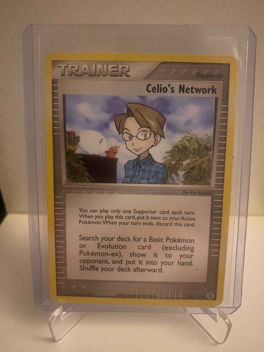 Pokemon kort EX FireRed & LeafGreen - Celio´s Network (88/112) - Pokedexet