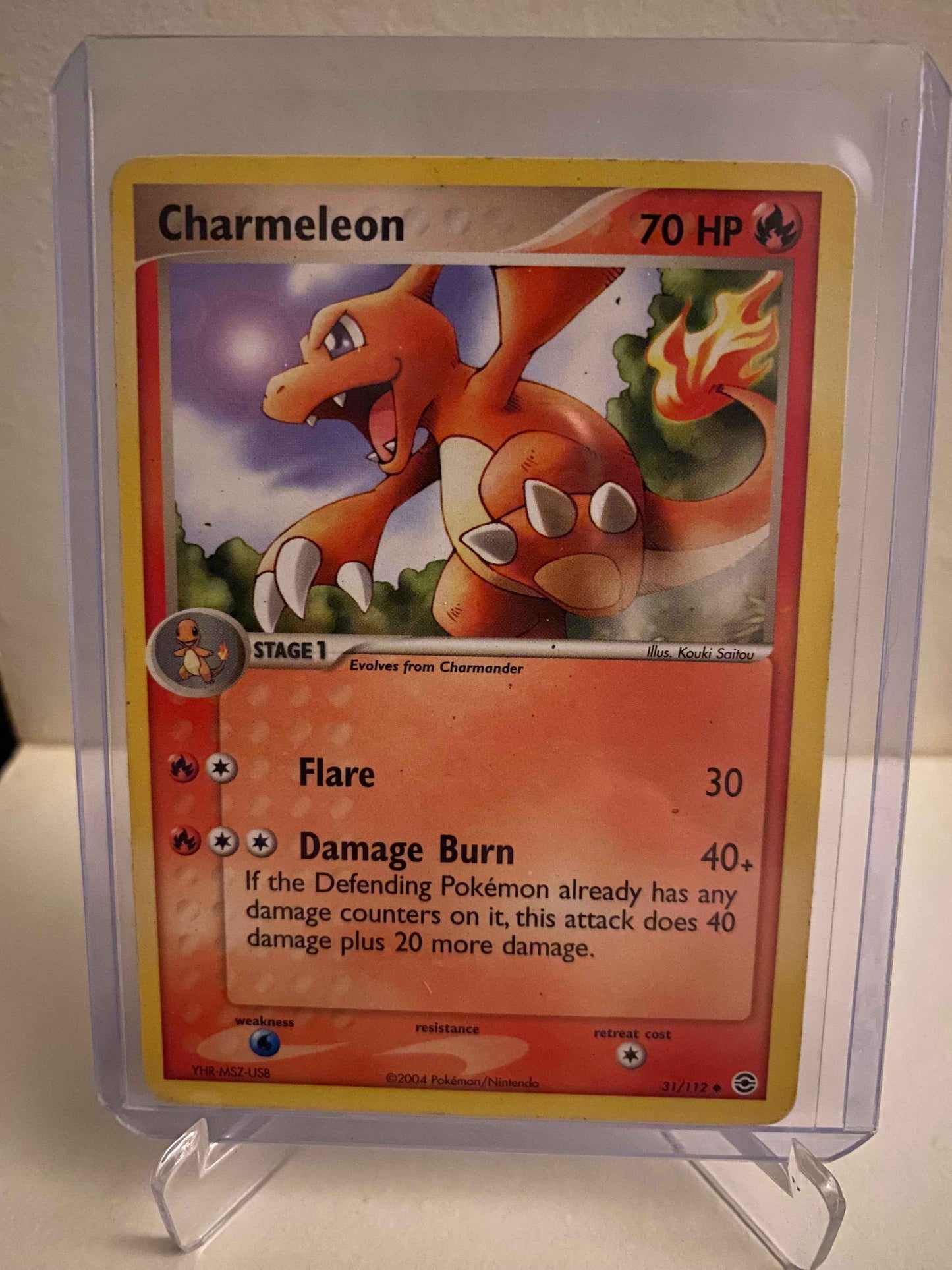 Pokemon kort EX FireRed & LeafGreen - Charmeleon (31/112) - Pokedexet