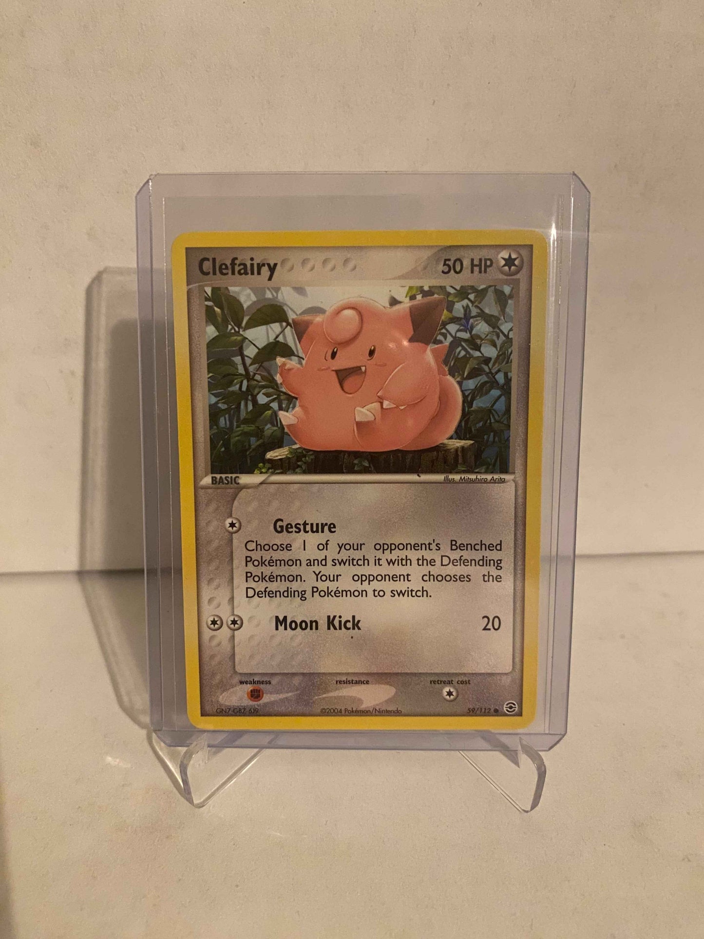 Pokemon kort EX FireRed & LeafGreen - Clefairy (59/112) - Pokedexet