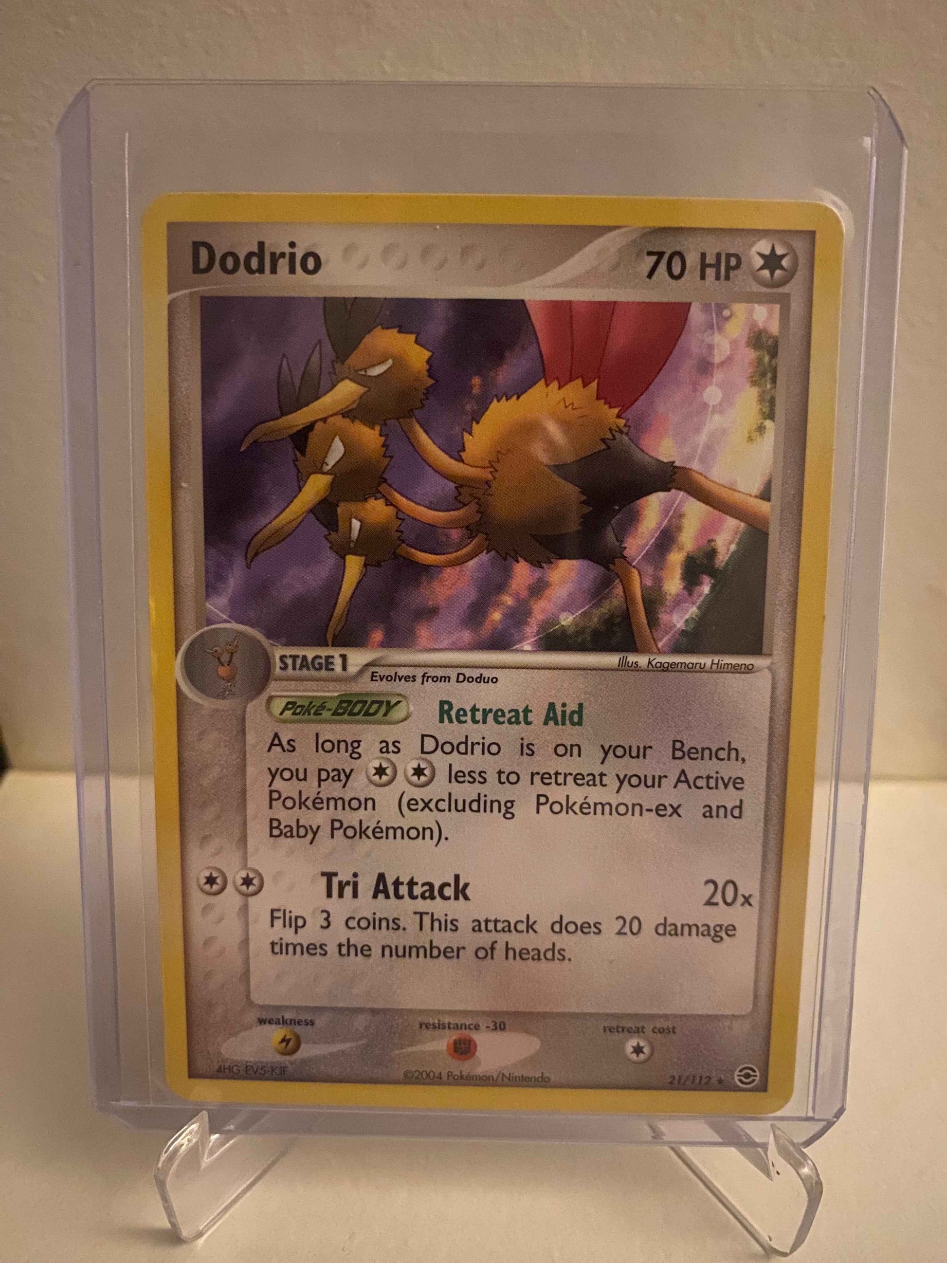 Pokemon kort EX FireRed & LeafGreen - Dodrio (21/112) - Pokedexet