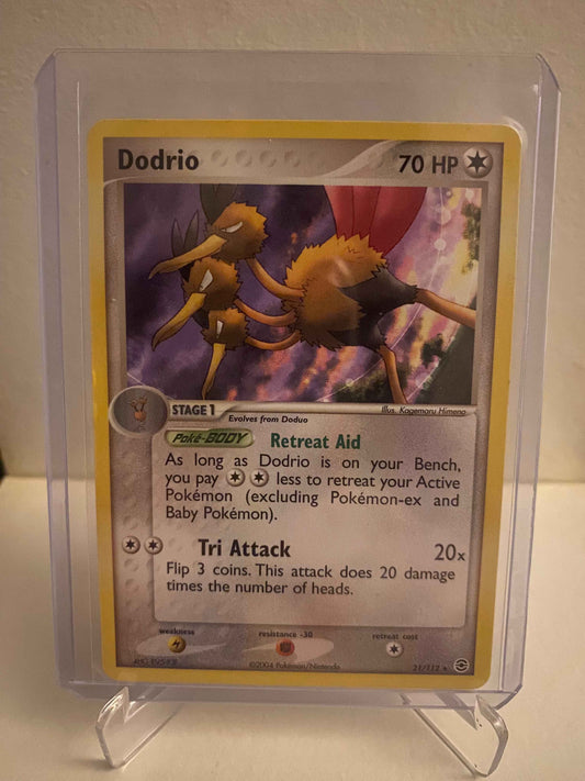 Pokemon kort EX FireRed & LeafGreen - Dodrio (21/112) - Pokedexet