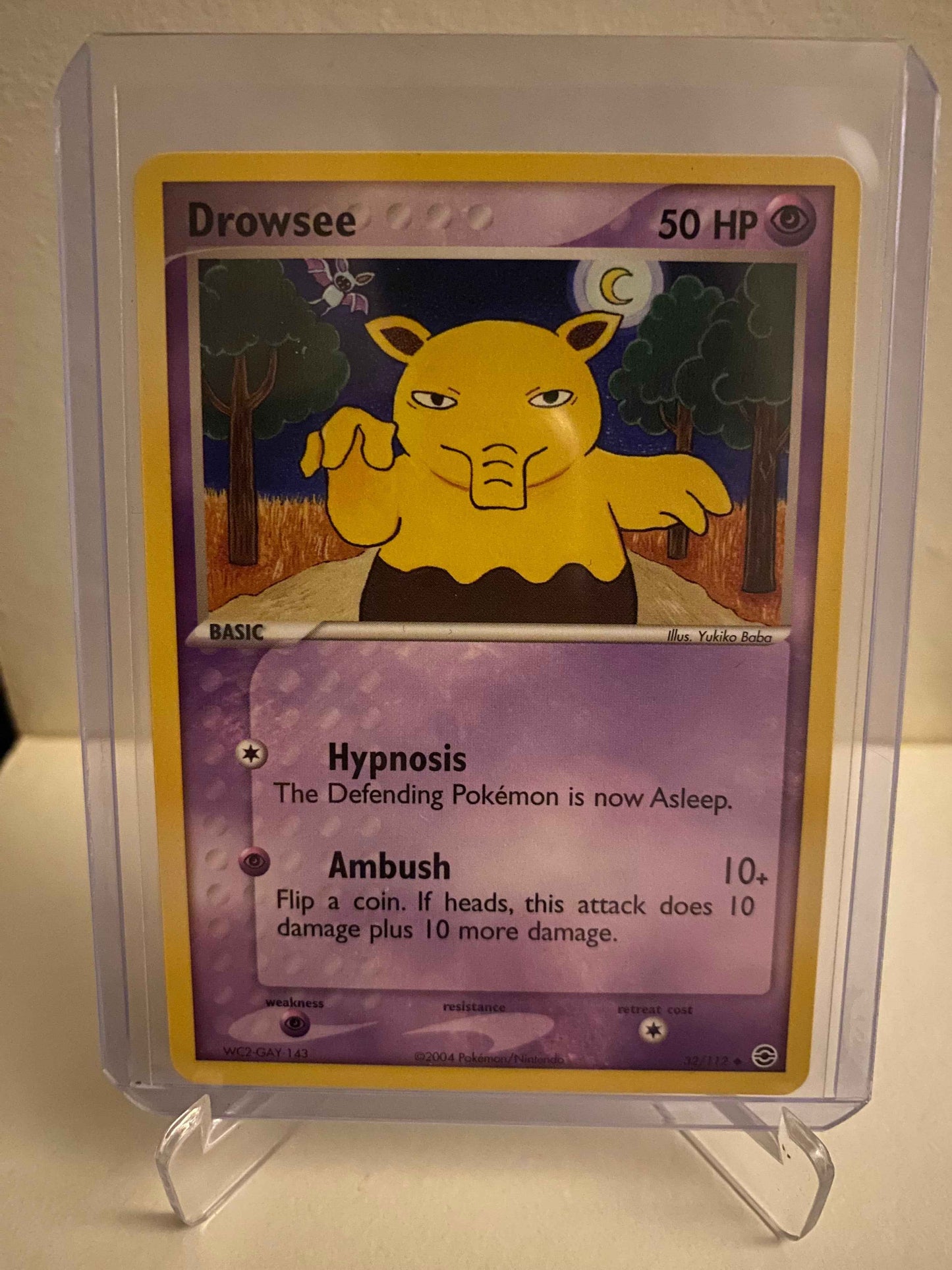 Pokemon kort EX FireRed & LeafGreen - Drowsee (32/112) - Pokedexet