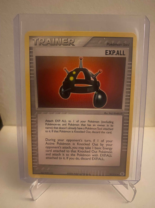 Pokemon kort EX FireRed & LeafGreen - EXP.ALL (91/112) - Pokedexet