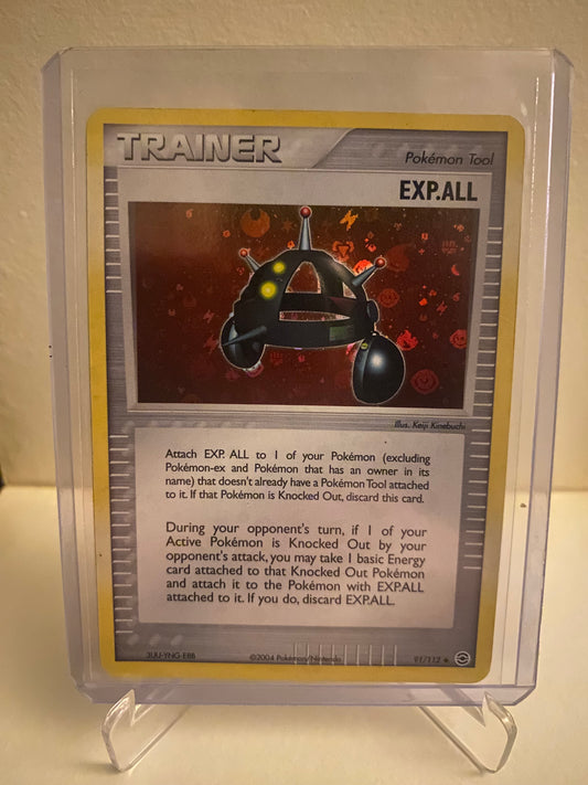 Pokemon EX FireRed & LeafGreen EXP.ALL Holofoil (91/112)