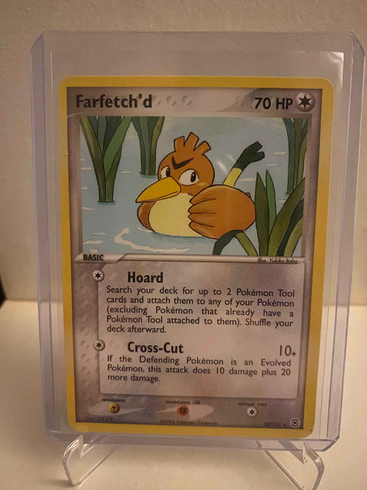 Pokemon kort EX FireRed & LeafGreen - Farfetch´d (23/112) - Pokedexet