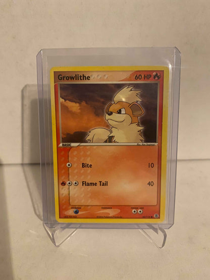 Pokemon kort EX FireRed & LeafGreen - Growlithe (64/112) - Pokedexet