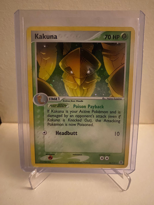 Pokemon EX FireRed & LeafGreen Kakuna Holofoil (36/112)