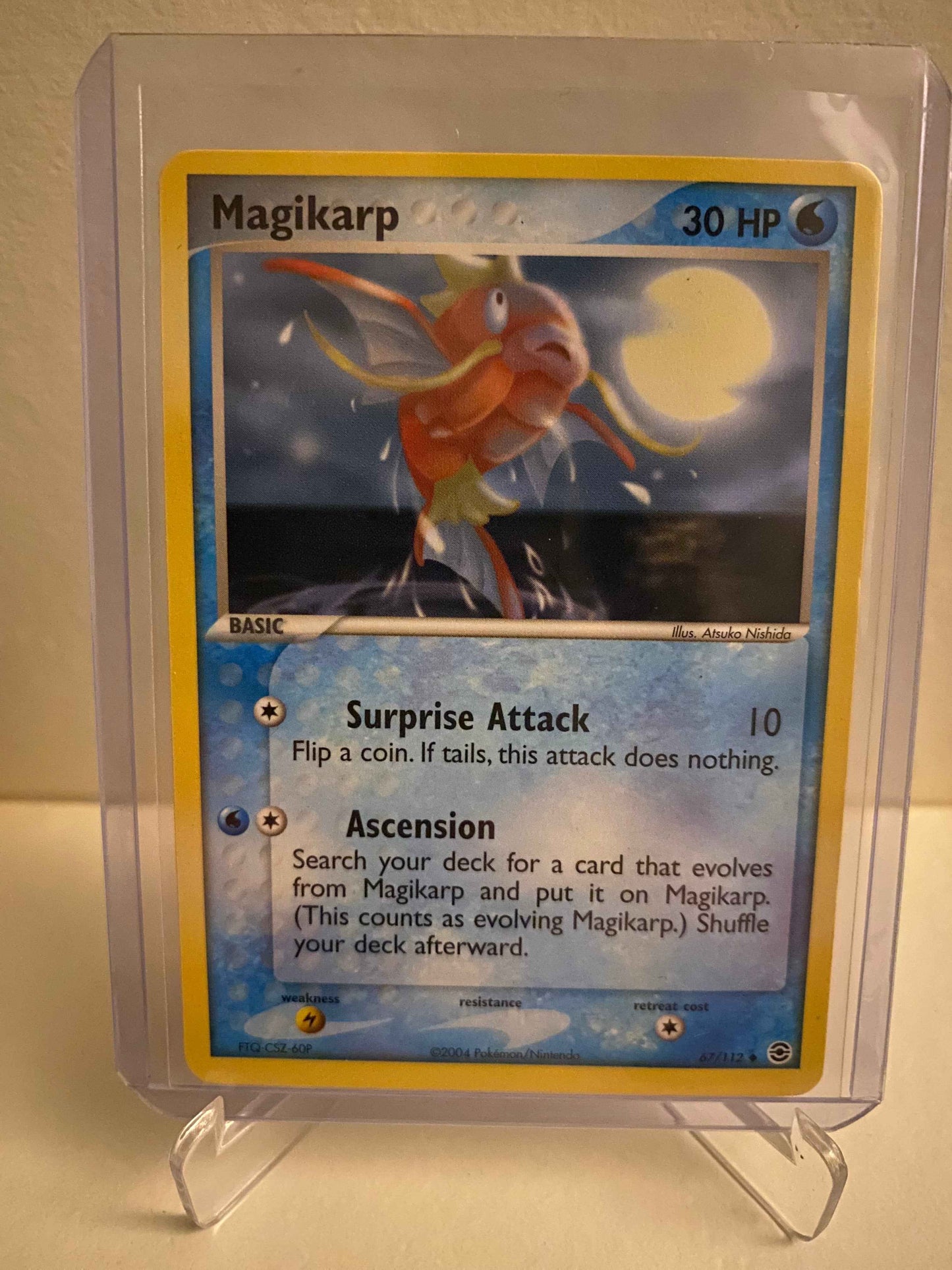 Pokemon kort EX FireRed & LeafGreen - Magikarp (67/112) - Pokedexet