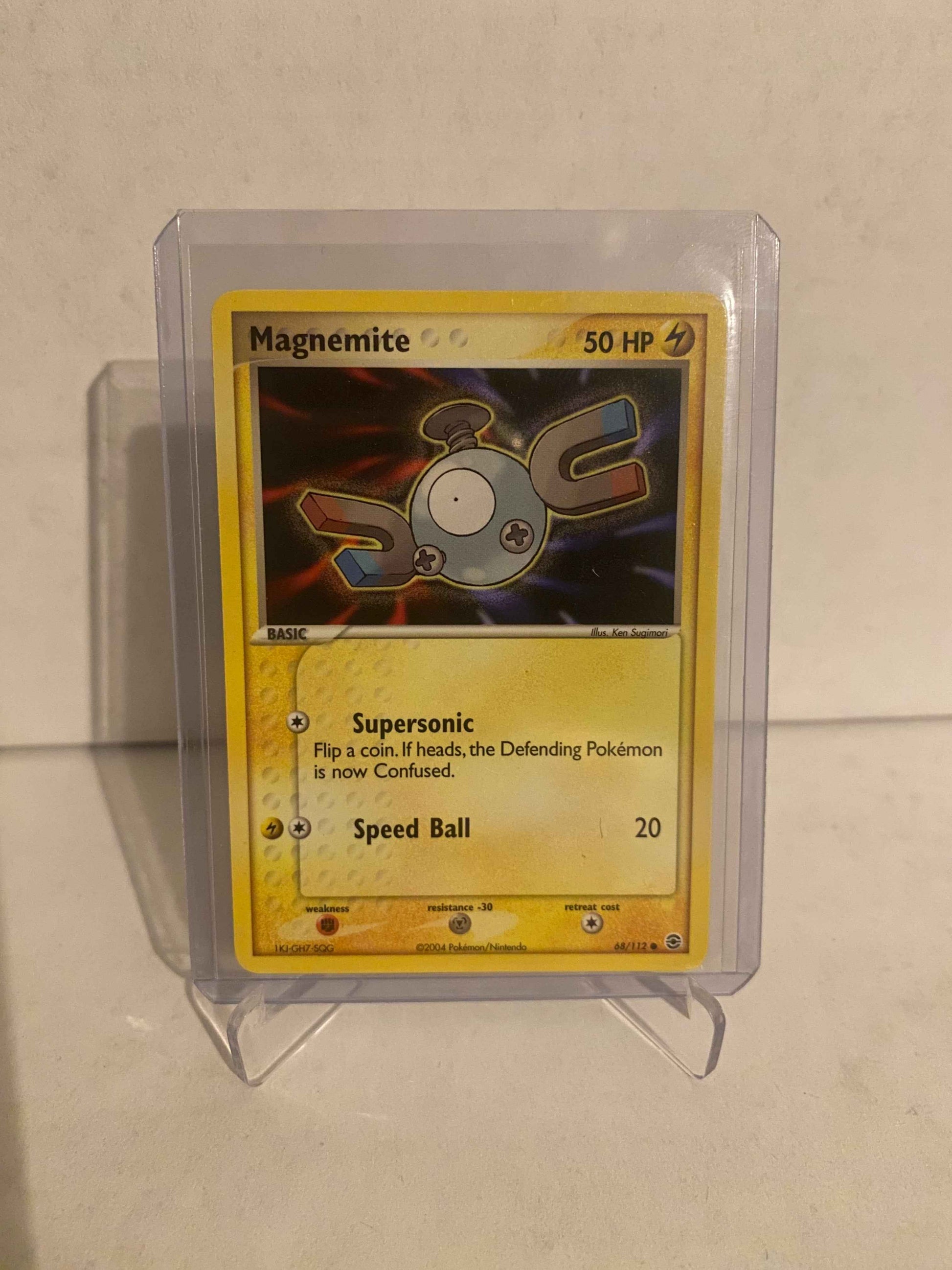 Pokemon kort EX FireRed & LeafGreen - Magnemite (68/112) - Pokedexet