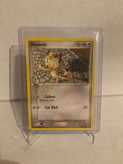 Pokemon kort EX FireRed & LeafGreen - Meowth (69/112) - Pokedexet