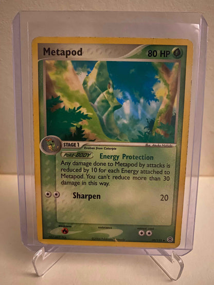Pokemon kort EX FireRed & LeafGreen - Metapod (39/112) - Pokedexet