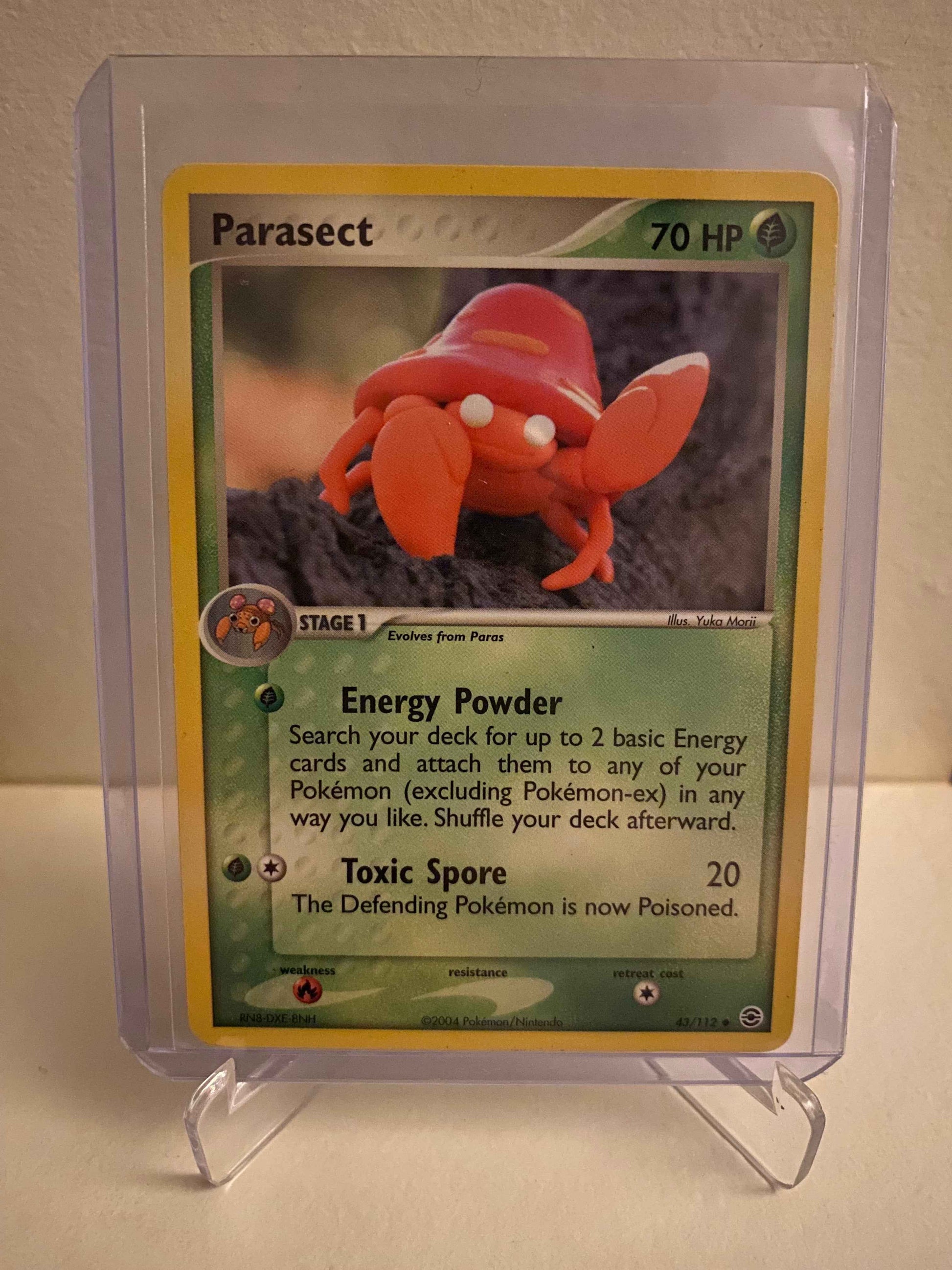 Pokemon kort EX FireRed & LeafGreen - Parasect (43/112) - Pokedexet