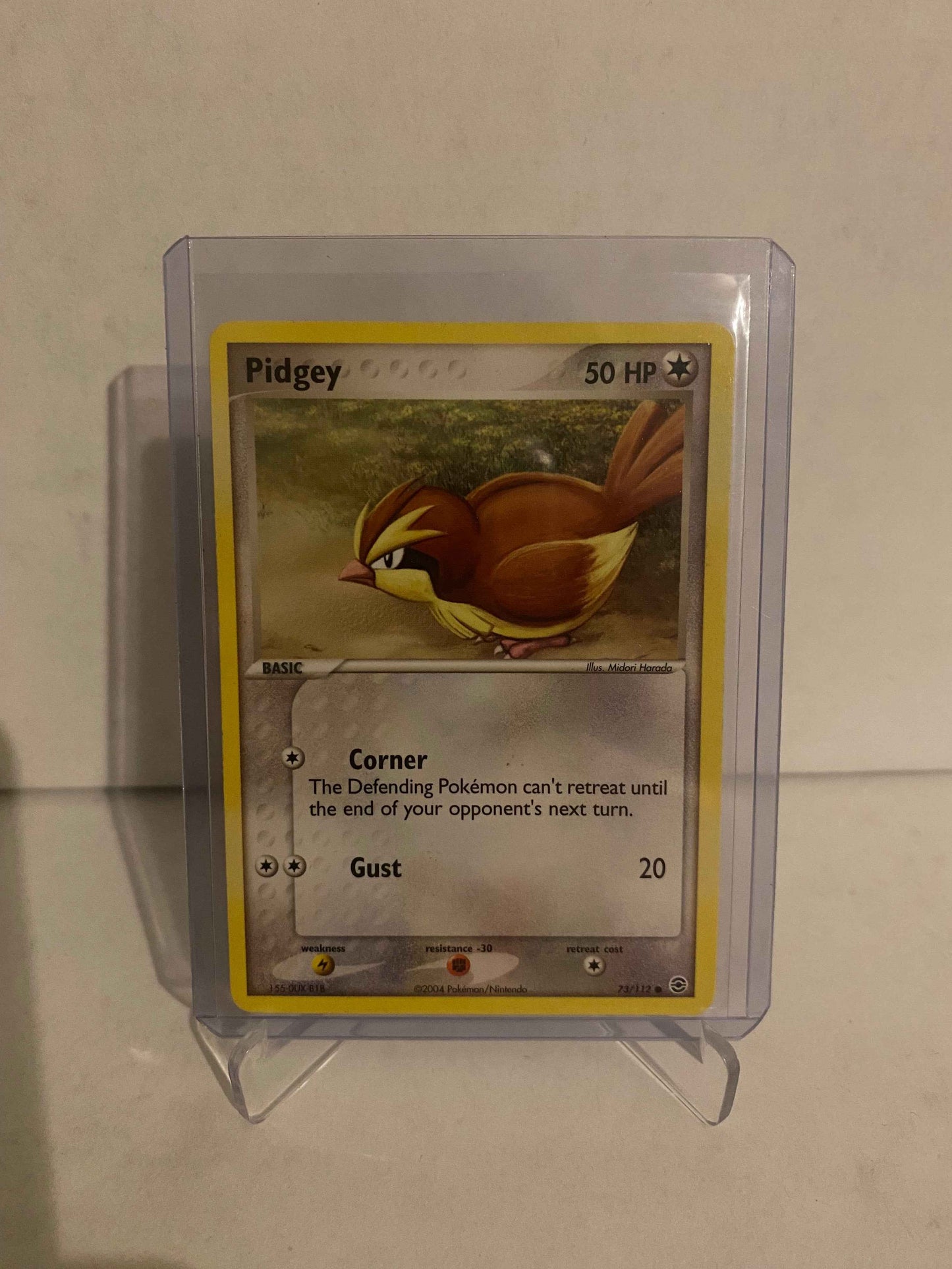 Pokemon kort EX FireRed & LeafGreen - Pidgey (73/112) - Pokedexet