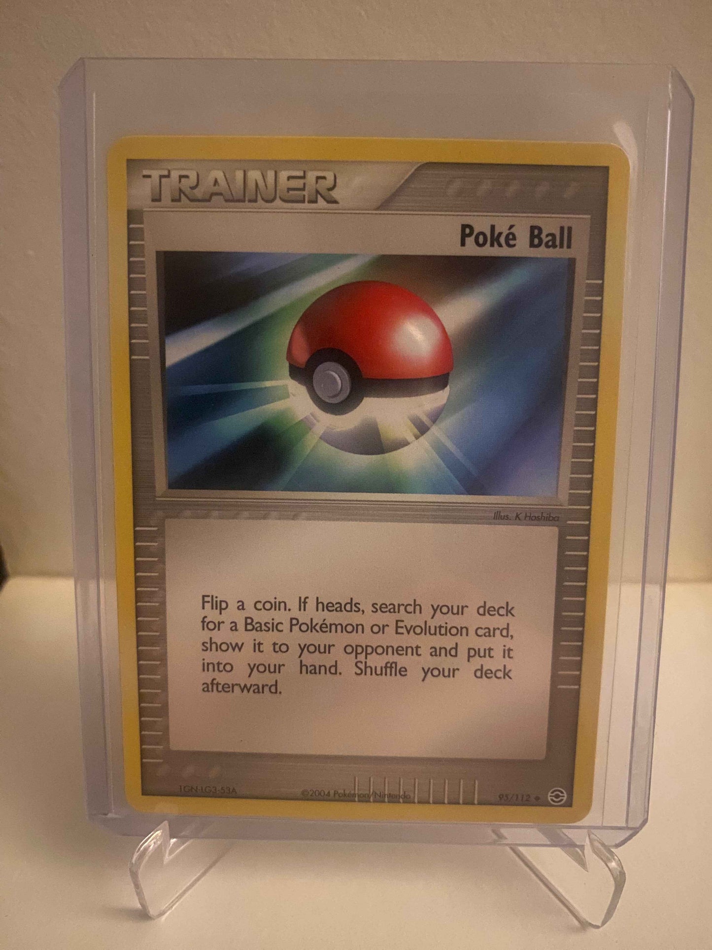 Pokemon kort EX FireRed & LeafGreen - Poke Ball (95/112) - Pokedexet