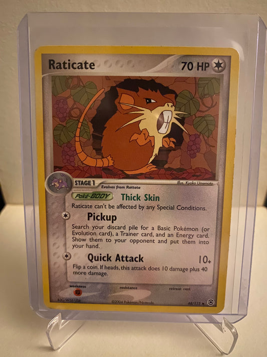 Pokemon EX FireRed & LeafGreen Raticate (48/112)