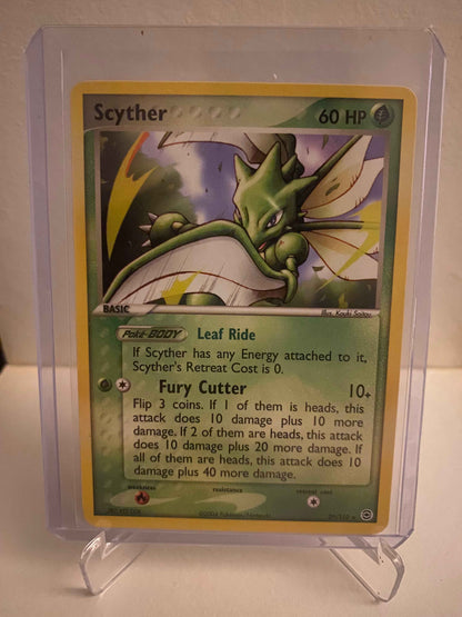 Pokemon kort EX FireRed & LeafGreen - Scyther (29/112) - Pokedexet