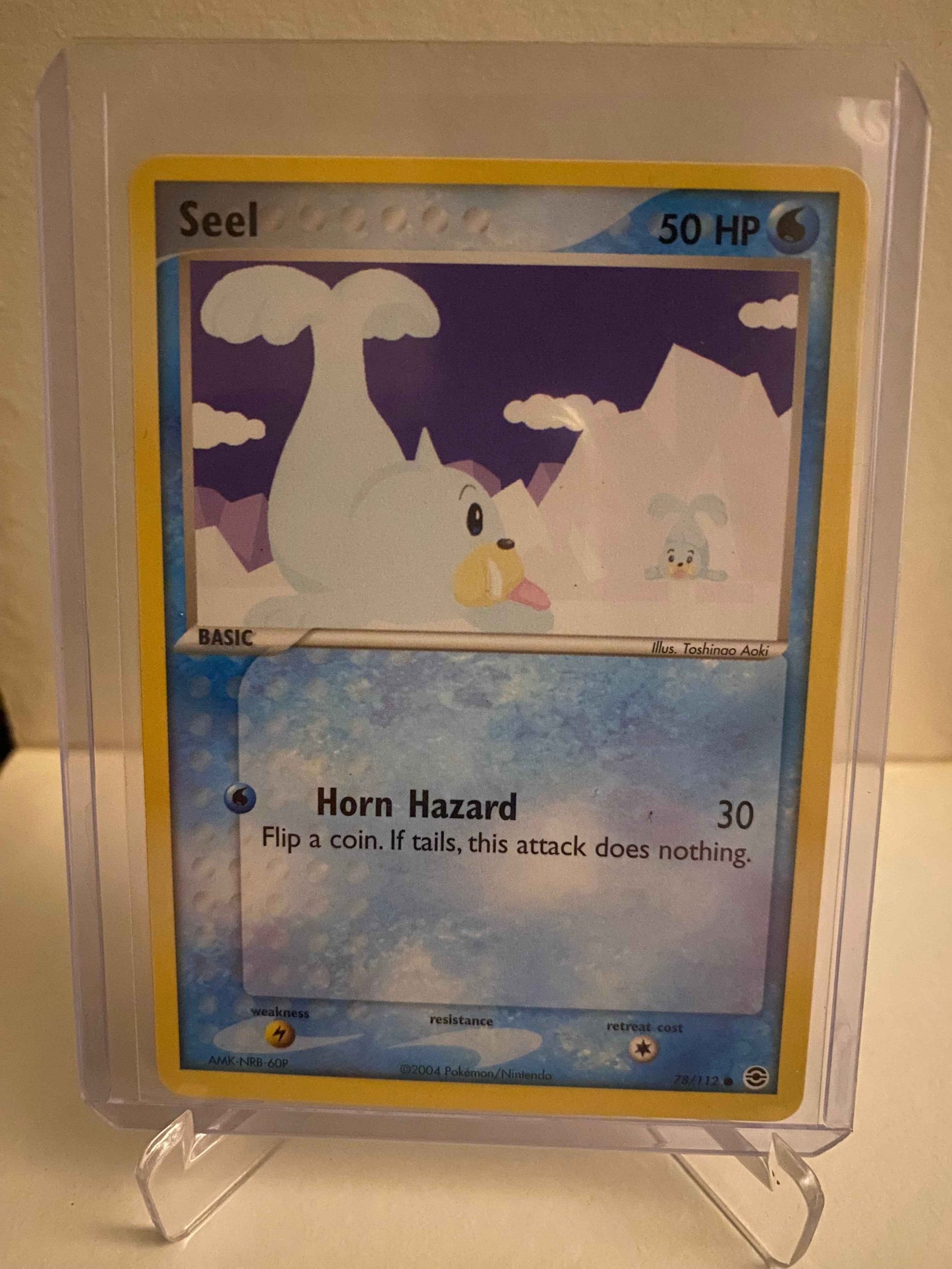 Pokemon kort EX FireRed & LeafGreen - Seel (78/112) - Pokedexet