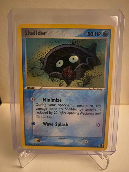 Pokemon kort EX FireRed & LeafGreen - Shellder (79/112) - Pokedexet