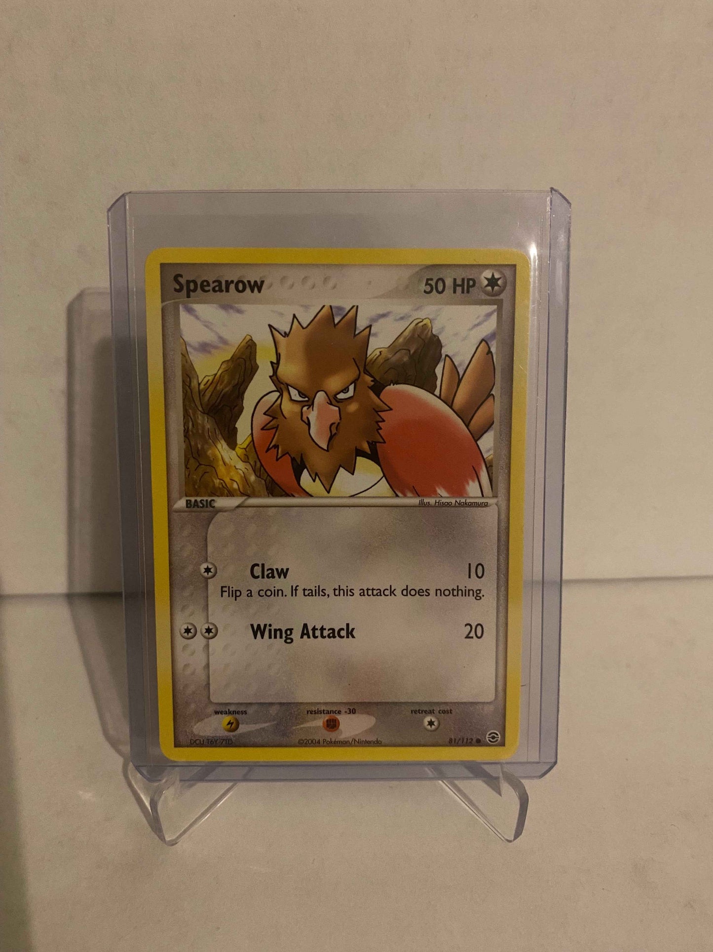 Pokemon kort EX FireRed & LeafGreen - Spearow (81/112) - Pokedexet