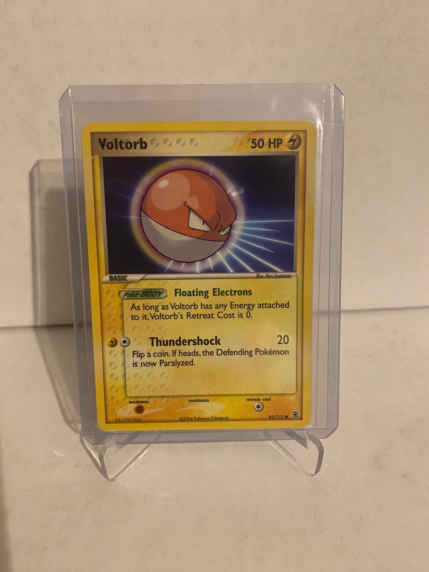 Pokemon kort EX FireRed & LeafGreen - Voltorb (85/112) - Pokedexet