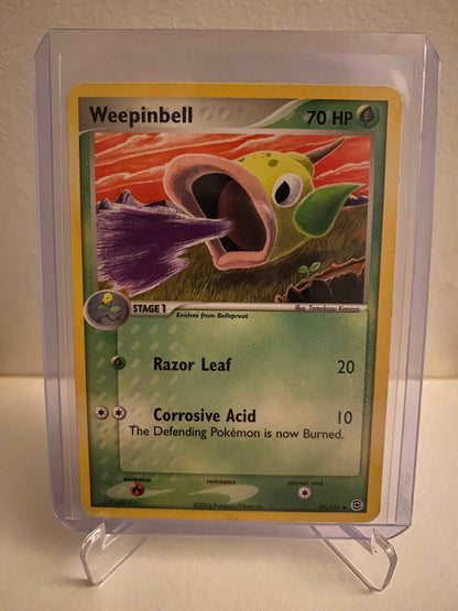 Pokemon kort EX FireRed & LeafGreen - Weepinbell (51/112) - Pokedexet