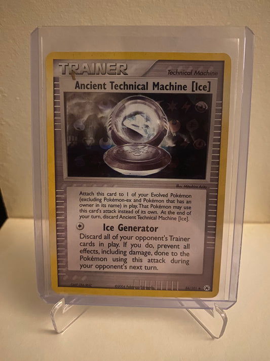 Pokemon EX Hidden Legends Ancient Technical Machine (Ice) Holofoil (84/101)