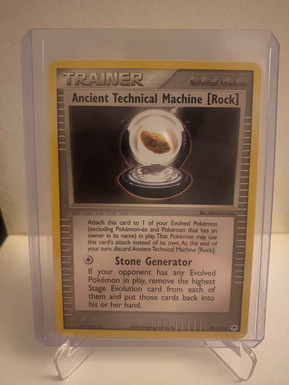 Pokemon kort EX Hidden Legends - Ancint Technical Machine (Rock) (85/101) - Pokedexet