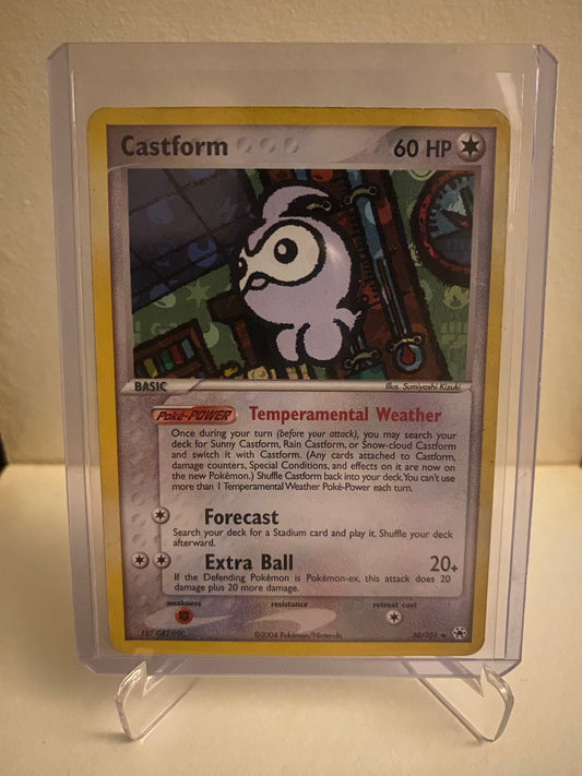 Pokemon EX Hidden Legends Castform Holofoil (30/101)