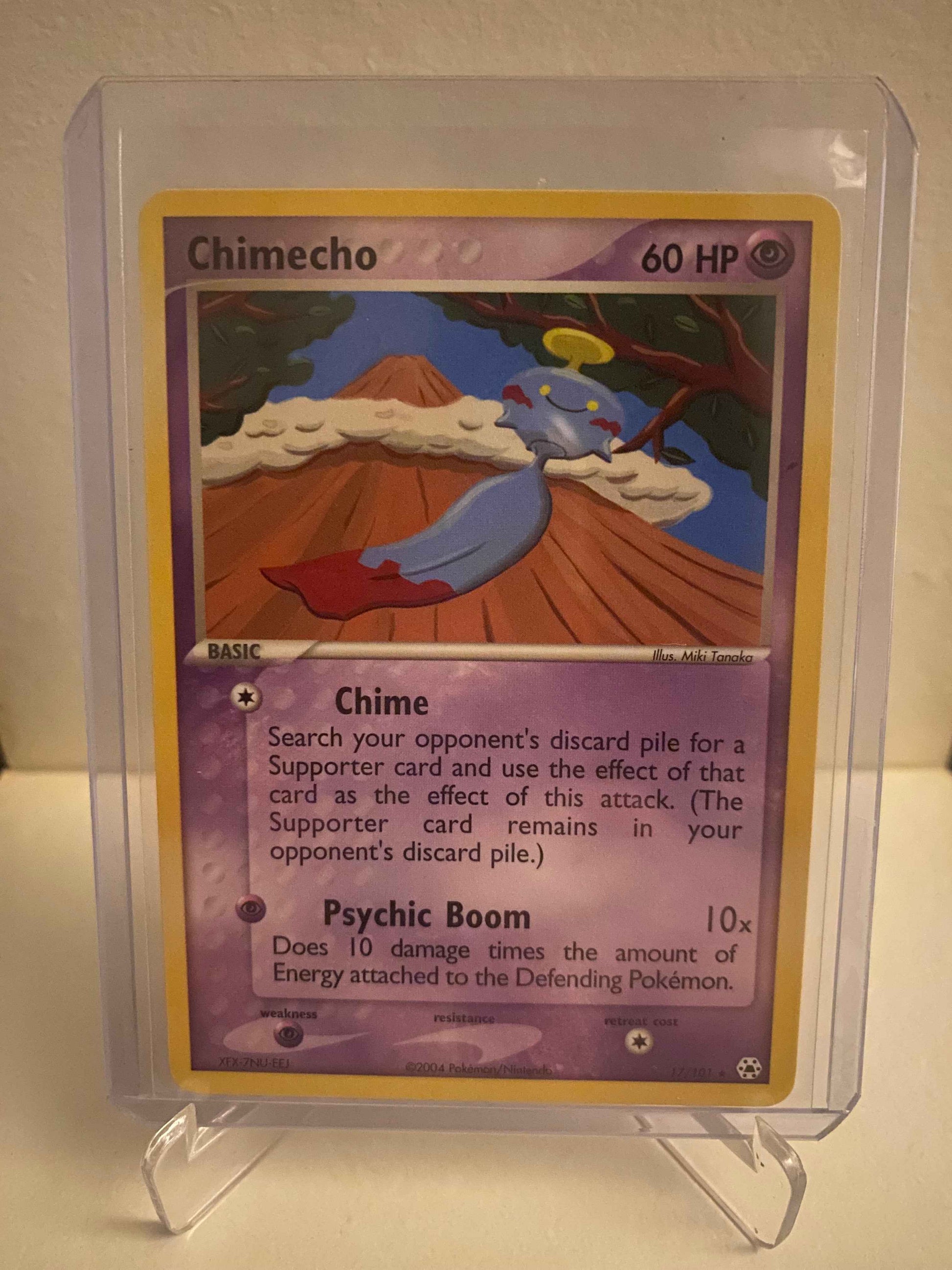 Pokemon kort EX Hidden Legends - Chimecho (17/101) - Pokedexet