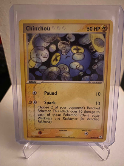 Pokemon kort EX Hidden Legends - Chinchou (56/101) - Pokedexet