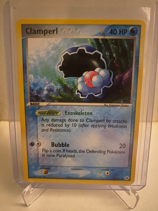 Pokemon EX Hidden Legends Clamperl (58/101)