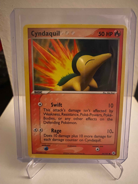 Pokemon kort EX Hidden Legends - Cyndaquil (59/101) - Pokedexet