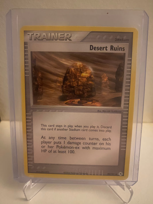 Pokemon EX Hidden Legends Desert Ruins (88/101)
