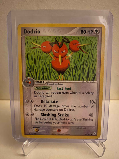 Pokemon kort EX Hidden Legends - Dodrio (33/101) - Pokedexet