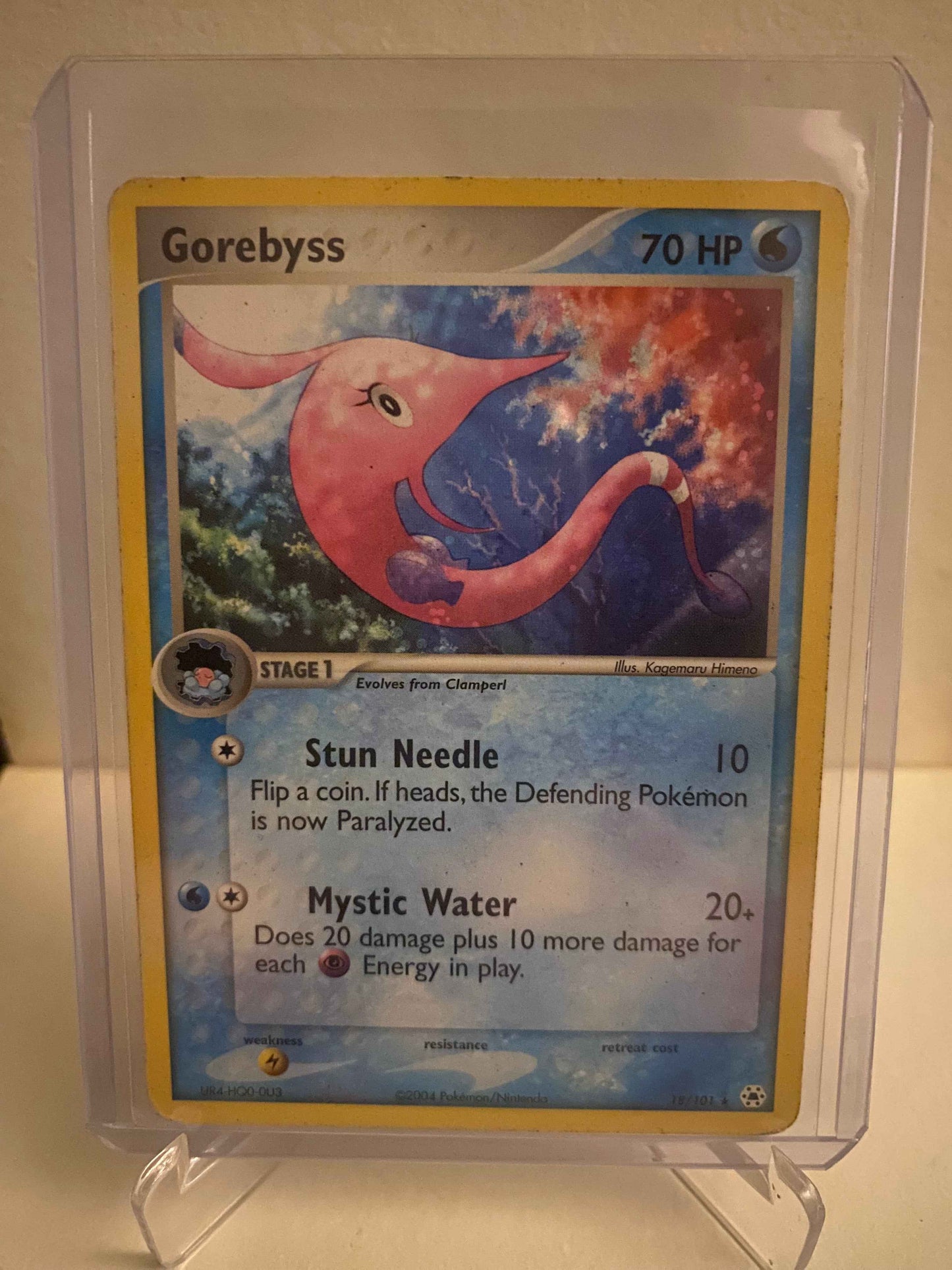 Pokemon kort EX Hidden Legends - Gorebyss (18/101) - Pokedexet