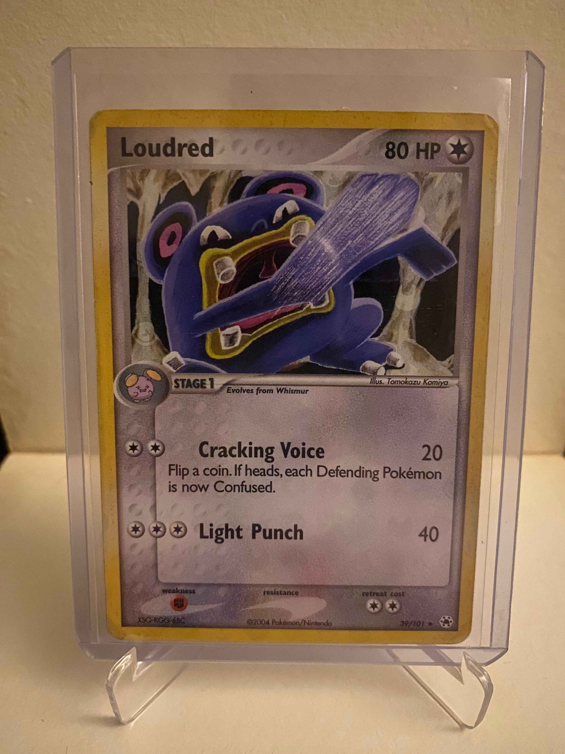 Pokemon kort EX Hidden Legends - Loudred Holofoil (39/101) - Pokedexet