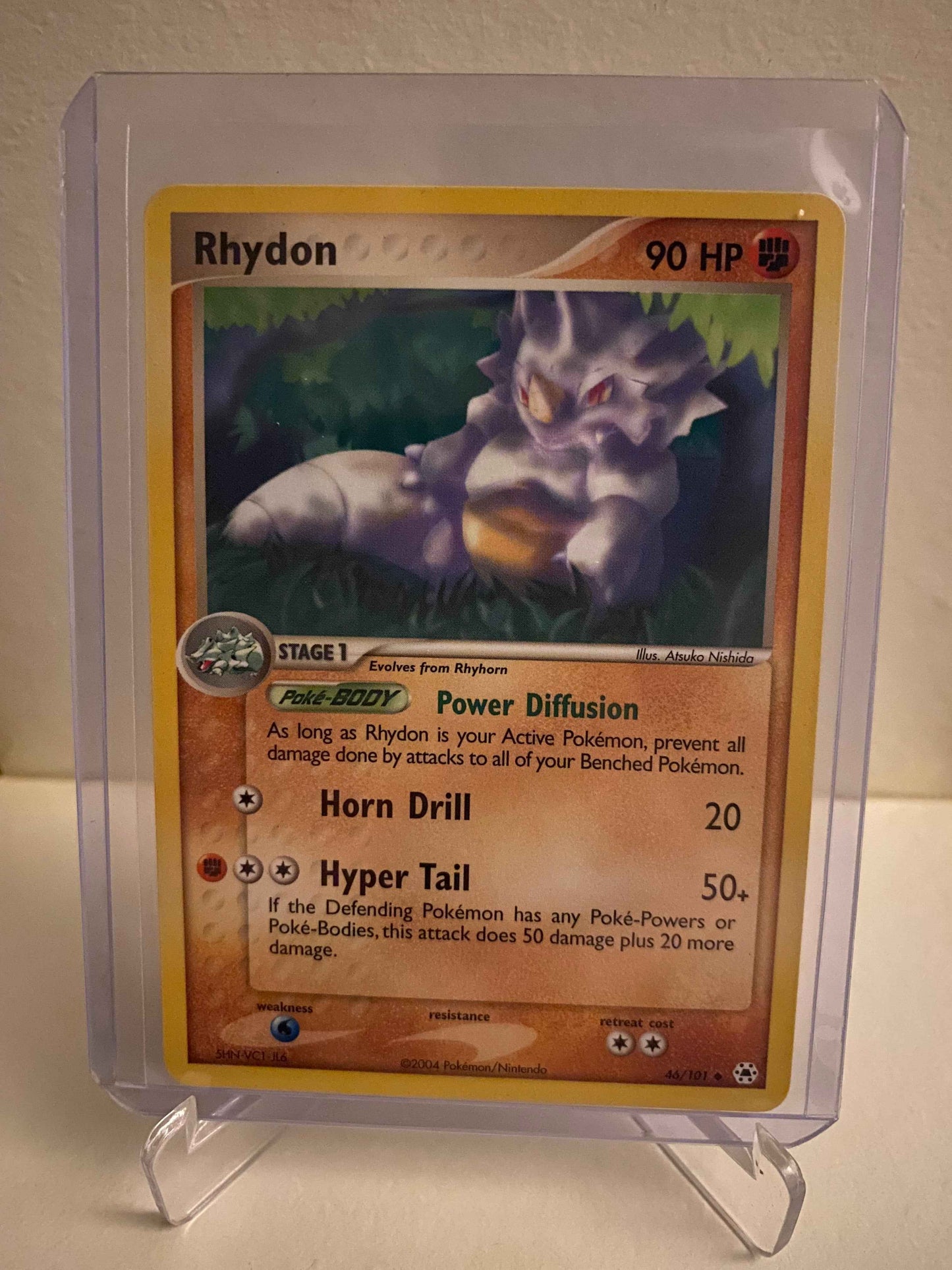 Pokemon kort EX Hidden Legends - Rhydon (46/101) - Pokedexet