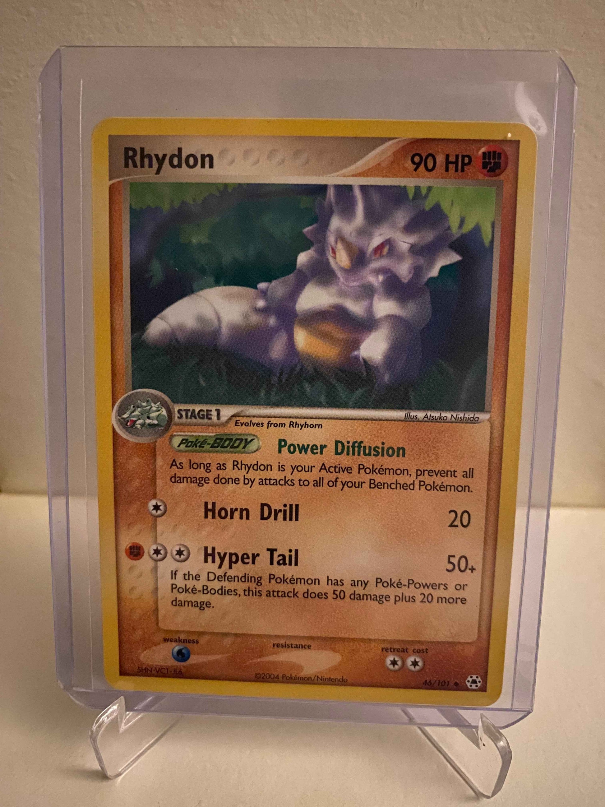 Pokemon kort EX Hidden Legends - Rhydon (46/101) - Pokedexet