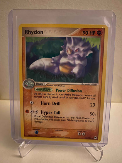 Pokemon kort EX Hidden Legends - Rhydon (46/101) - Pokedexet