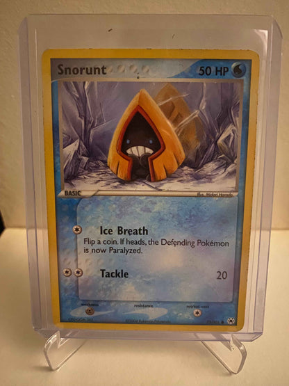 Pokemon kort EX Hidden Legends - Snorunt (73/101) - Pokedexet