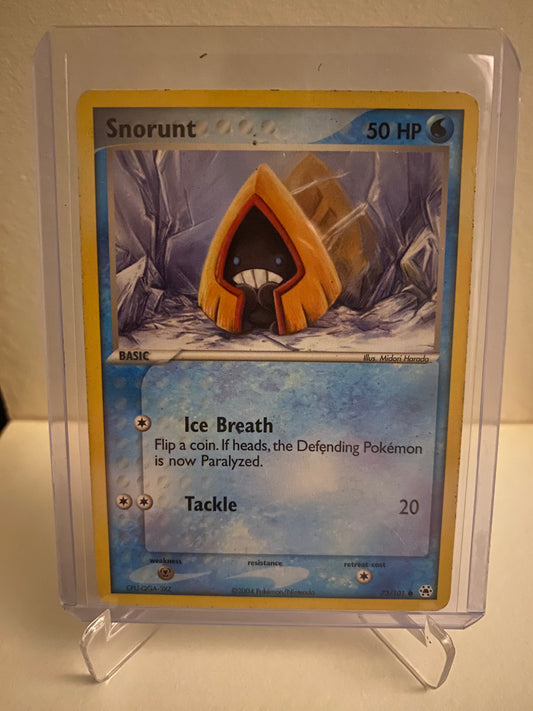 Pokemon EX Hidden Legends Snorunt (73/101)