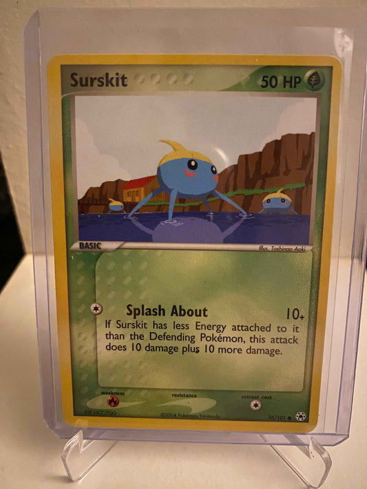 Pokemon kort EX Hidden Legends - Surskit (76/101) - Pokedexet