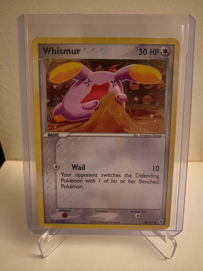 Pokemon kort EX Hidden Legends - Whismur Holofoil (82/101) - Pokedexet