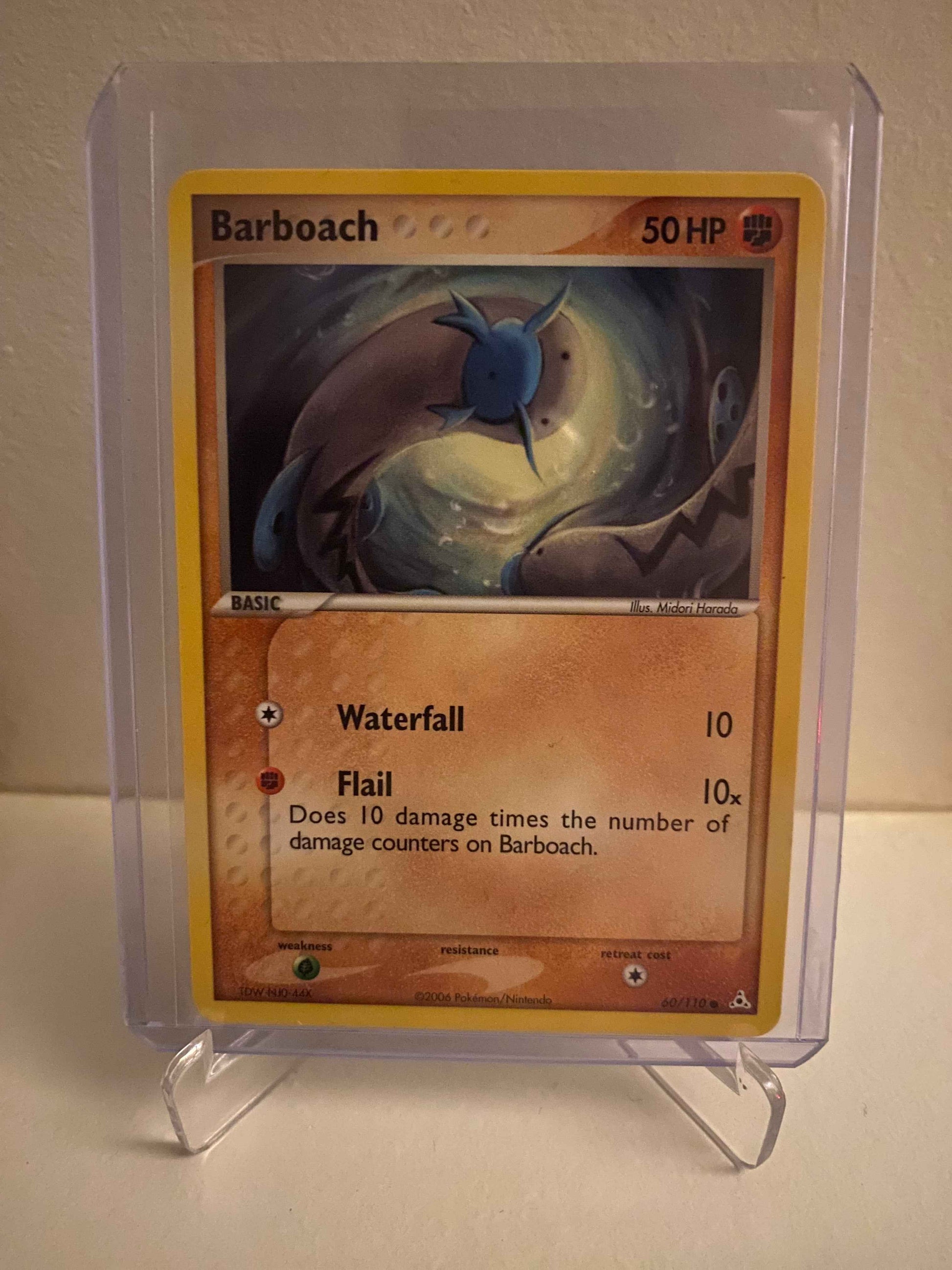 Pokemon kort EX Holon Phantoms - Barboach (60/110) - Pokedexet
