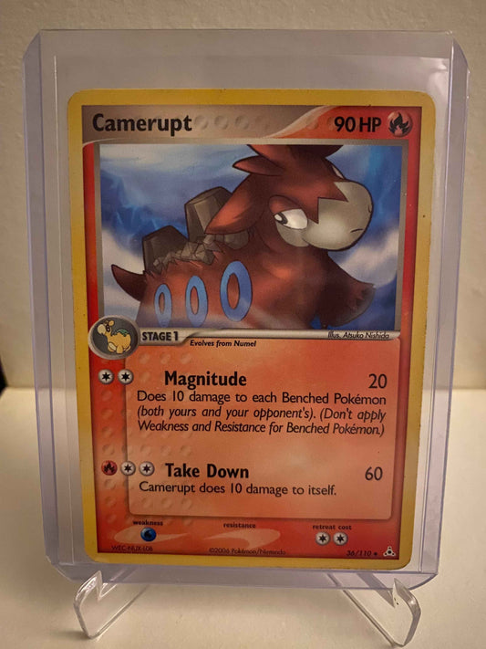 Pokemon kort EX Holon Phantoms - Camerupt (36/110) - Pokedexet